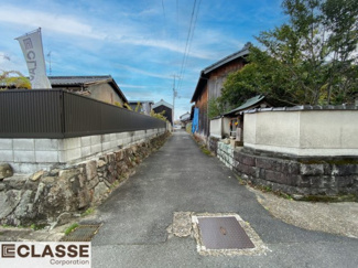 【前面道路含む現地写真】 | 京田辺市東古森　売土地