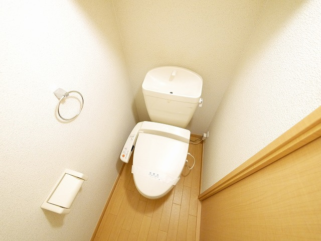 レオパレスビューヒルズテンのトイレ