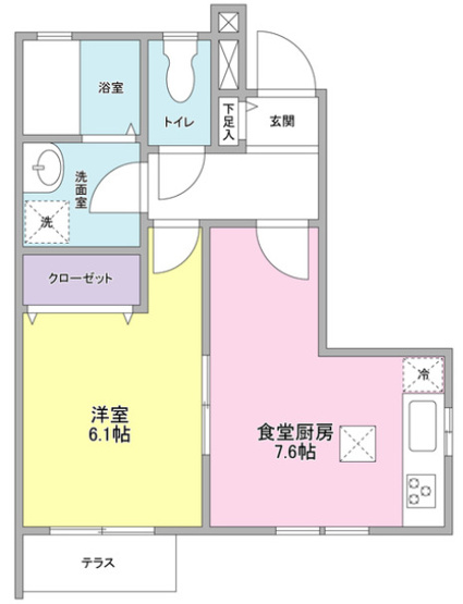 【間取り】 | K’sフラット