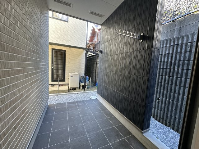 秦野市曽屋 スカイバルコニー付き長期優良住宅のランドリースペース