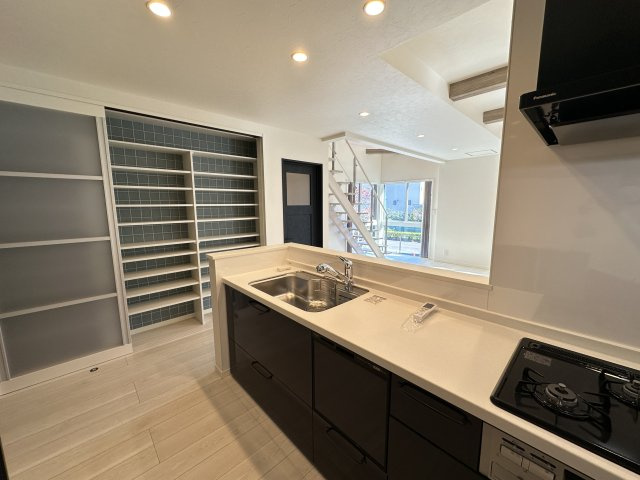 秦野市曽屋 スカイバルコニー付き長期優良住宅のキッチン