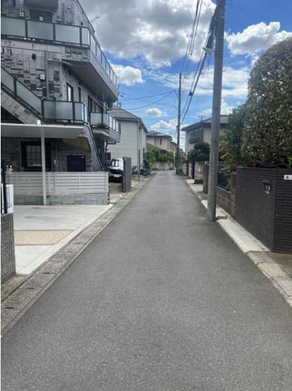 【前面道路含む現地写真】 | 我孫子市船戸２丁目　売地　100坪