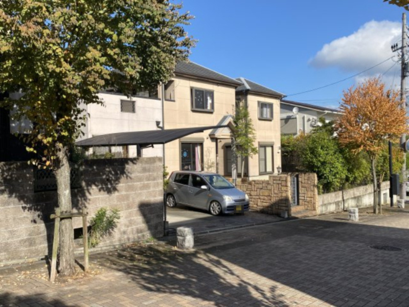 梅美台５丁目　中古戸建の外観|落ち着いた雰囲気の外観です