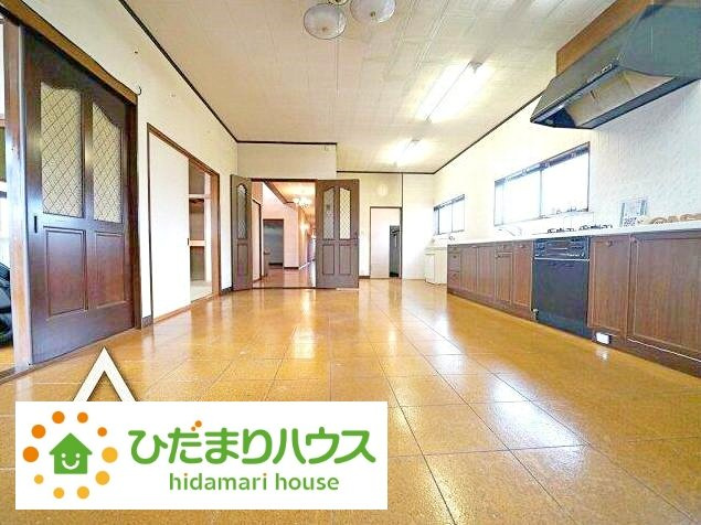 【キッチン】 | 常総市大沢　中古戸建 | ダイニングキッチンだけでも15帖！！