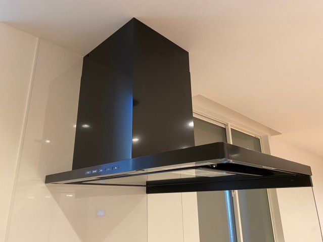 千種区鹿子殿のキッチン|お手入れラクラクレンジフード♪