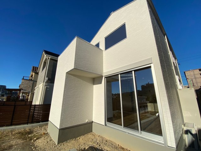 千種区鹿子殿の前面道路含む現地写真