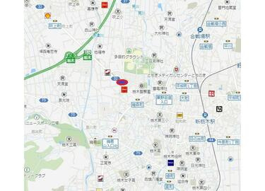 栃木市野中町貸地の間取り