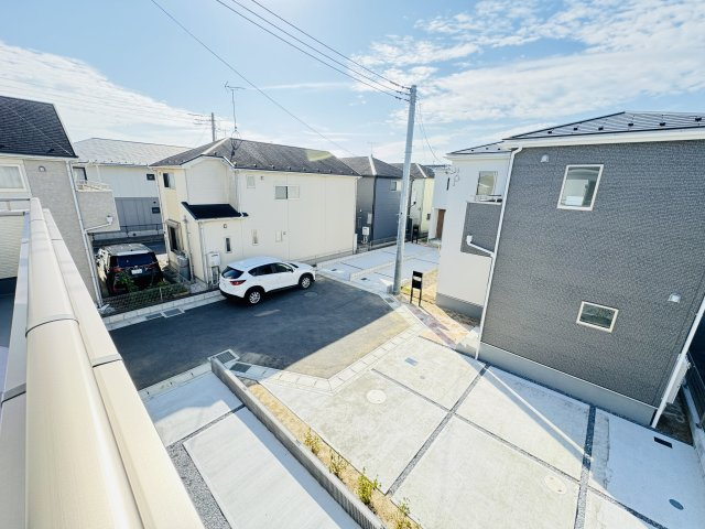 鎌ケ谷市東鎌ケ谷１丁目新築戸建【初富小学校：10分】の展望|バルコニーより道路側眺望