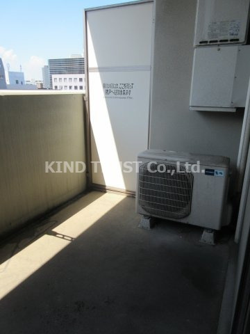 グランカーサ梅田北のバルコニー|お洗濯にも便利なバルコニー付き