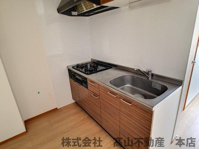 ラフォーレあおいＡ棟のキッチン