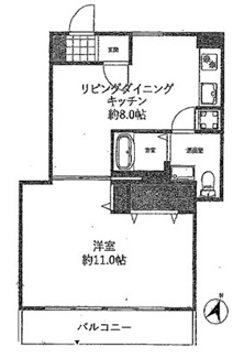 【間取り】 | 第18宮廷マンション