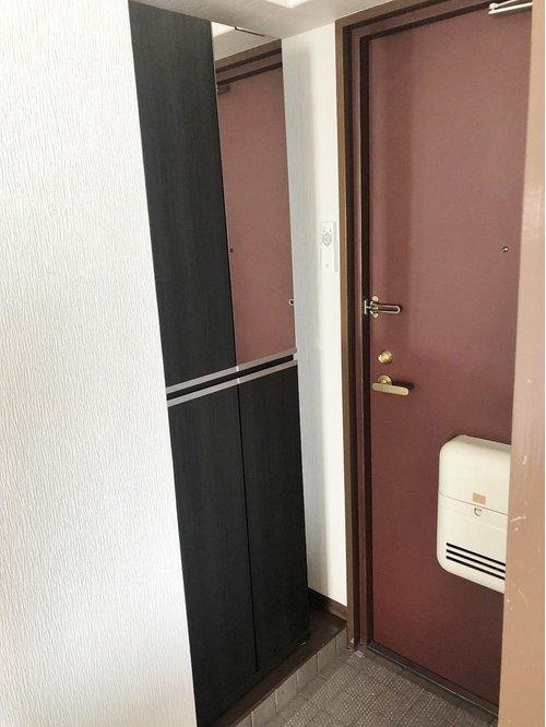 太田リッチコンドミニアムの玄関