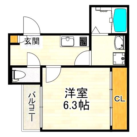 【間取り】 | プルミエール角割町 | 間取りです。