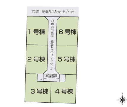 久留米市北野町今山の新築一戸建の間取り