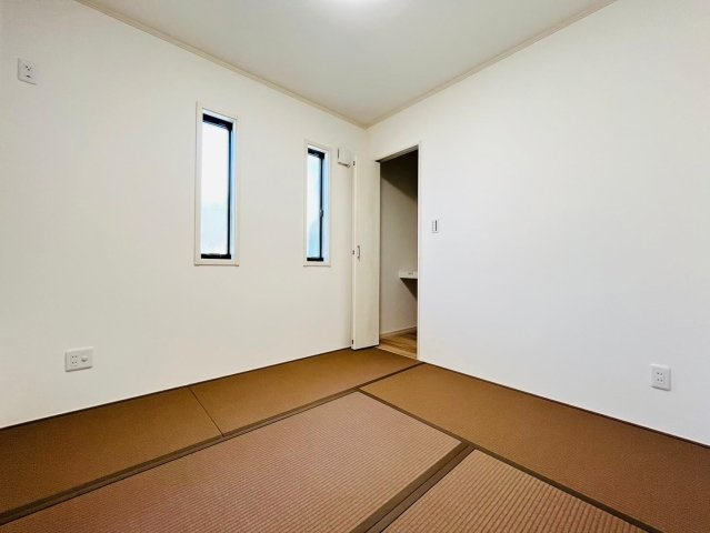 【商談中】戸建　瑞穂市別府Ⅲ　全4区画分譲の和室|一室あると便利な和室は、ご来客時はもちろん、お子様のお昼寝や遊び場、寝室としてもご利用いただけます。