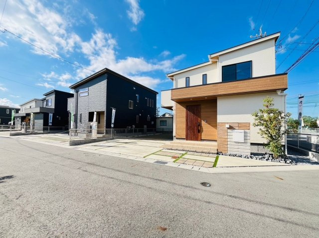 【商談中】戸建　瑞穂市別府Ⅲ　全4区画分譲の外観|■全体写真　
■ヤマダ不動産　株式会社リライフ　大垣店　