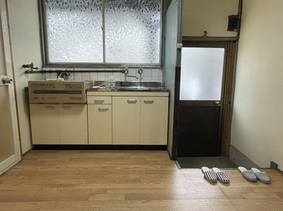 【キッチン】 | ヴィラ　中ノ島アパート