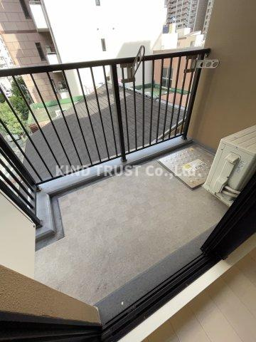 シャンテ与力町のバルコニー|バルコニーからの眺めを楽しみながら食事をしませんか