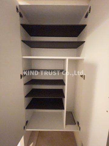 シャンテ与力町の収納|大きなものも収納できそうです