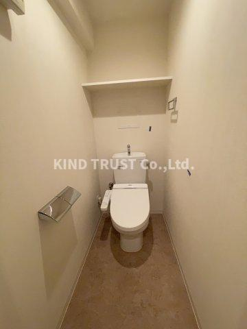 シャンテ与力町のトイレ|ゆったりとした空間のトイレです