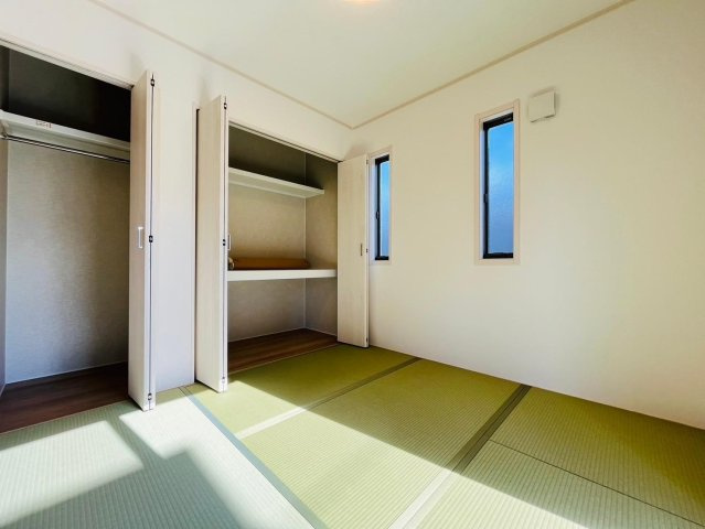 戸建　瑞穂市別府Ⅲ　全4区画分譲の和室|一室あると便利な和室は、ご来客時はもちろん、お子様のお昼寝や遊び場、寝室としてもご利用いただけます。