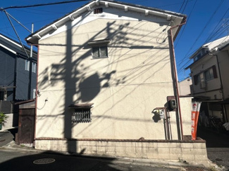 【外観】 | 右京区太秦安井北御所町　建築条件なし | 《西側》幅員約4.7ｍ×間口約8.4ｍ