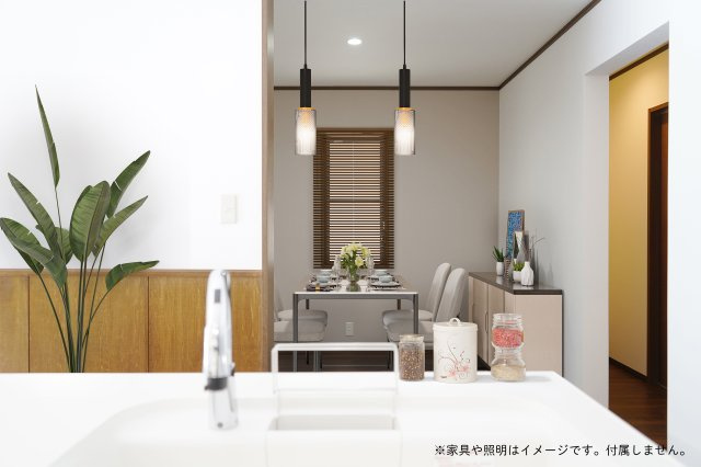 ６４３０２　岐阜市長良東三丁目中古戸建てのキッチン