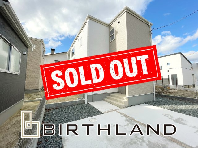 福島市笹谷三本松第2　Livele Garden　全3棟の外観|1号棟　おかげさまでご成約致しました！