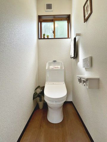 新築戸建・建売　二本松市冠木　平屋建てのトイレ