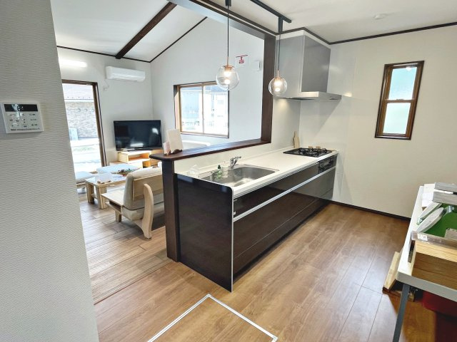 新築戸建・建売　二本松市冠木　平屋建てのキッチン