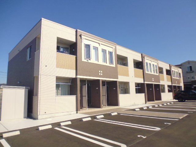 倉敷市北畝４丁目のアパートの外観