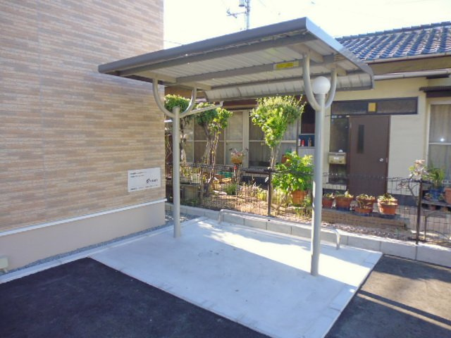 倉敷市中畝３丁目のアパートのその他共用部分|駐輪場
