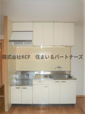 【キッチン】 | グリーンハイツ | きれいなキッチンです