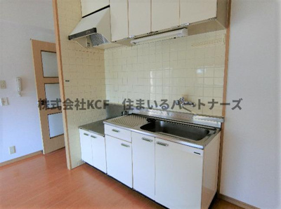 【キッチン】 | グリーンハイツ | きれいなキッチンです