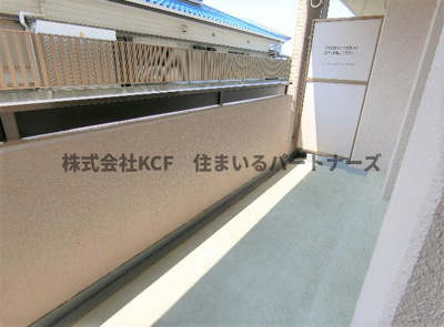 【バルコニー】 | グリーンハイツ | 陽当たり良好なバルコニーです