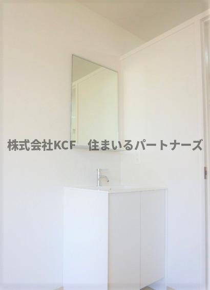 モナンジュ御井の独立洗面台|独立洗面台で身支度をすべて済ませてしまいましょう