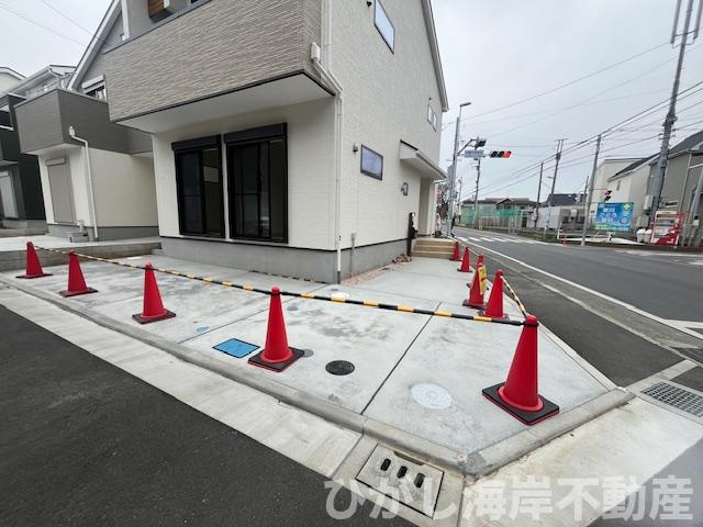 茅ヶ崎市萩園　新築戸建　全8棟の駐車場|駐車スペース