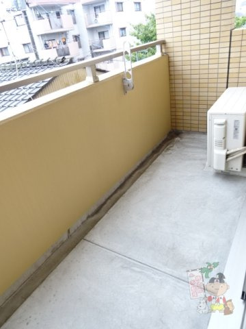 ピアグロリア奥田のバルコニー