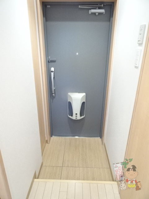 ピアグロリア奥田の玄関