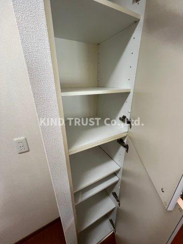 ライオンズマンション中津の収納|大きなスペースがあり、収納には困りません