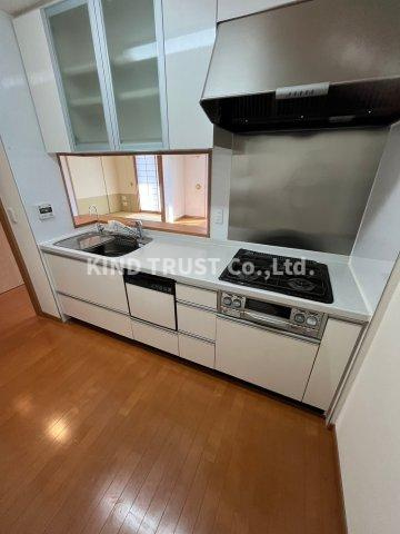 ライオンズマンション中津のキッチン|使いやすいキッチンです