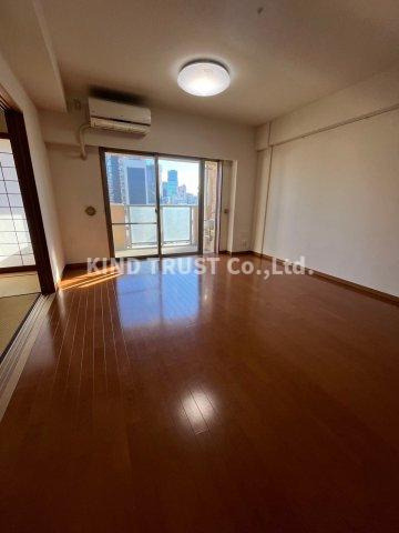 ライオンズマンション中津の居間・リビング|使いやすいリビングです