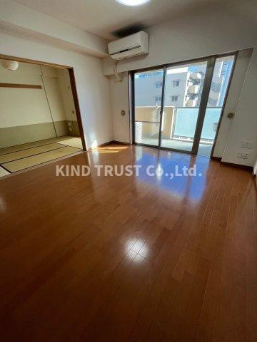 ライオンズマンション中津の居間・リビング|おしゃれなリビングです