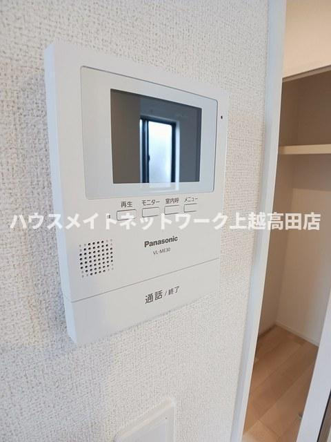 クラール南城　Ｂのセキュリティ|モニターホン