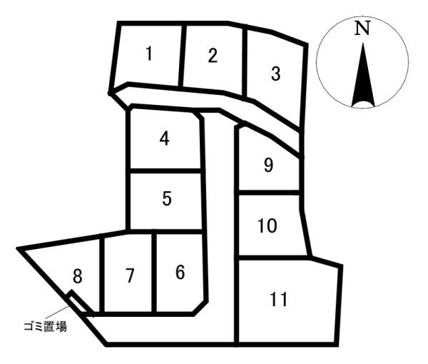 出雲市上塩冶町　売土地　11号地