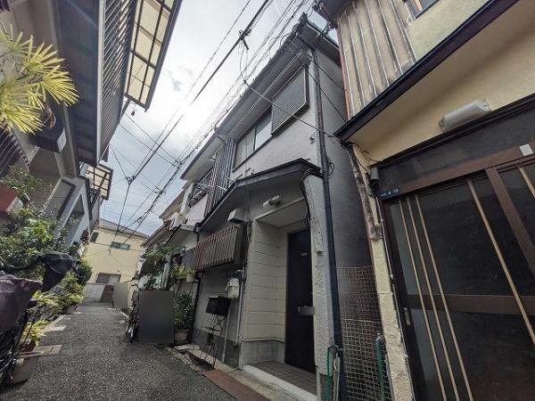 【前面道路含む現地写真】 | 門真市末広町　中古テラスハウス