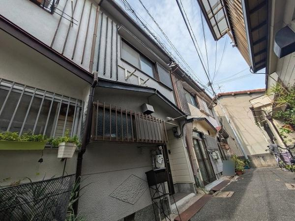 【前面道路含む現地写真】 | 門真市末広町　中古テラスハウス