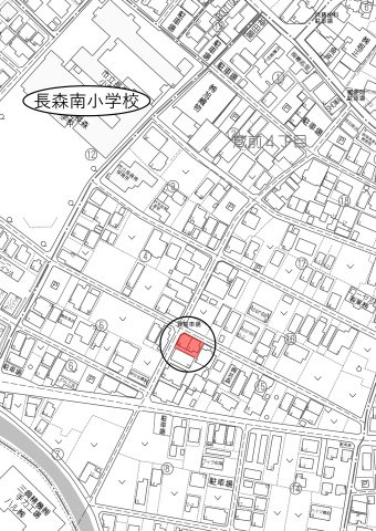 土地　蔵前4丁目の地図