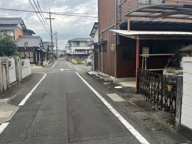 土地　蔵前4丁目の前面道路含む現地写真