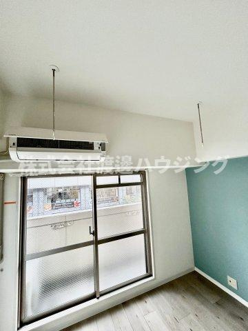 東明マンション江坂の設備|室内干し